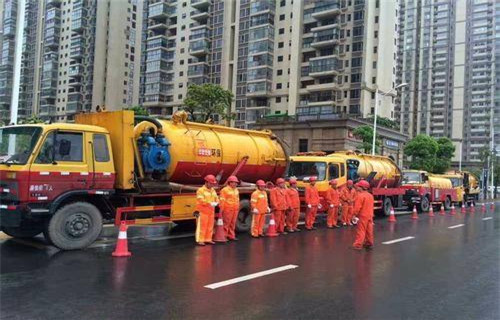延寿市政管道清淤