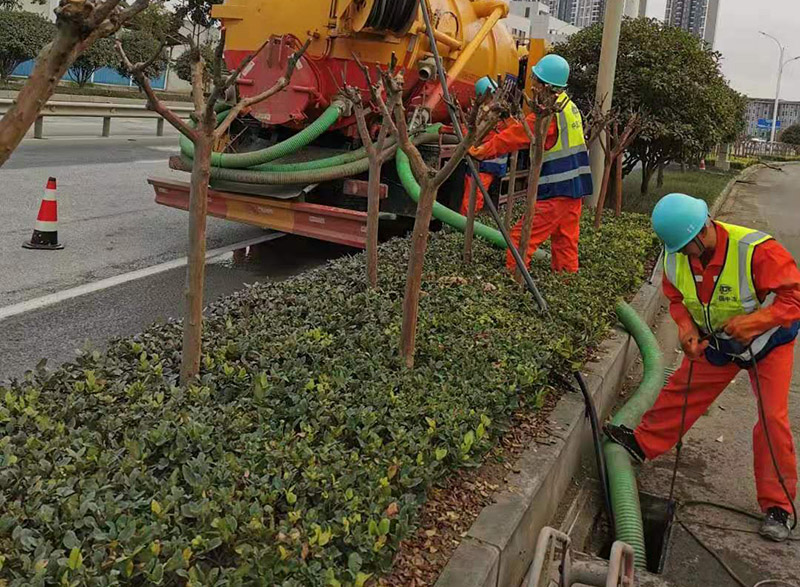 延寿市政管道清淤